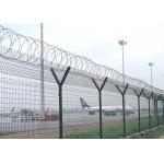 Air Port Welded Wire Mesh Panel 2.4m Height Metal Security Fencing With Y Post for sale