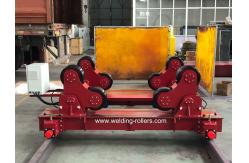 China 150 Ton Welding Pipe Rollers Self Aligning With Wireless Hand Control supplier