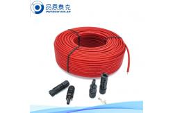 China Copper Conductor Material Direct Current Cable 100m Length For Solar Panel supplier