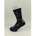 Kids Organic Cotton Knitted Thick Cotton Socks Red Blue Black Professional for sale