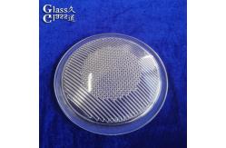 China High Quality Molded Borosilicate Glass Diffusion Light Shade Cover supplier