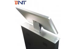 China Integrated Motorized Monitor Lift With 45 - 65 Degree Front Folder supplier