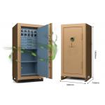 H1800mm Jewely Safe Luxury Leather  Watch Winder Fingerprint Lock With Fireproof