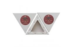 China Triangle Shaped Blank Stretched Canvas 280G Cotton Stretched Artist Canvas For Painting supplier