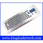 64 Keys Industrial Desktop Keyboard , Metal Keyboard With Touchpad