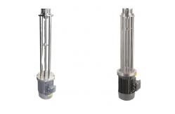 China Stainless Steel Portable Agitator Mixer Cosmetic High Shear Homogenizer Pneumatic Lifting supplier