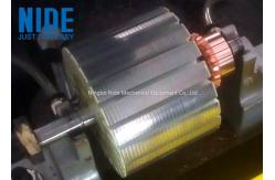 China 400KG Armature Commutator Turning Machine With Rotary Brushing Station supplier