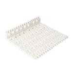 White Plastic Modular Belt 170mm Conveyor Modular Belting Manufacturers for sale
