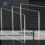 Ultra Clear Made To Measure Glass Panel Sheet 0.3 0.5 0.8 1 2mm for sale
