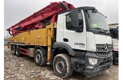 China 2020 SANY 56m Old Used Concrete Trucks With Benz Chassis SYM5449THB560C-8A supplier