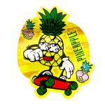 Child Resistant Flexible Smell Proof Zipper Die Cut Mylar Bag 3.5 Gram Stand Up for sale