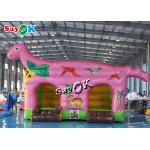 Customized Kids Inflatable Amusement Park T-Rex Dinosaur Theme Bouncy Castle