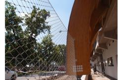 China 4.0mm Architectural Wire Mesh Building Protection Net supplier