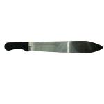 1.8mm Wooden Handle Modern Sugar Cane Knife OEM Silver Blade High Carbon