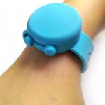 Hand Sanitizer Silicone Refillable Wristband Wearable Dispenser Bracelet  Gel Holder for sale