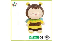 China Polypropylene Plush Filling Polyester Fabric Bee Plush Toy supplier