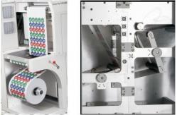 China Auto Calculate Label Printing Machine 320mm Media Width supplier