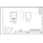 1.44 Inch 128X128 Square LCD Display Cog Fpc With 4W SPI Interface