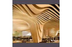 China Plain Pattern Wave Ceiling Design supplier