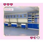 Phenolic Or Epoxy Resin Sheet Top Chemistry Lab Bench Laboratory Workbench with Shelves for sale
