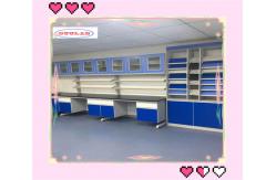 China Customizable Lab Caseworks with DTC 105° Buffer Hinge Solution supplier