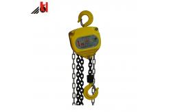 China 2200 Ib Steel Lifting Chain Block Lightweight Alloy Cover Chain Pulley supplier