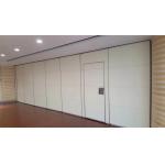 Lightweight Sliding Folding Exhibition Partition Walls Hang Track On The Ceiling