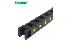 China DOWE H25X60 Enclosed Plastic Drag Chain Drag Chain Conveyor Mini Drag Chain supplier