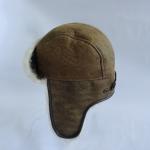 Wholesale new design sheepskin shearling trapper sheepskin winter hat for sale