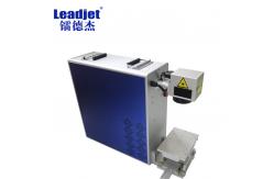 China Air Cooling Portable Laser Marking Machine 30w With Computer Control 220V supplier