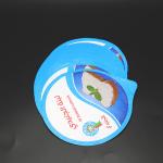 Yogurt Cup 144mm Pre Cut Foil Lid PVC Lacquer 90 Micron For Ice Cream Container for sale