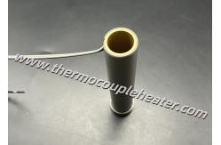 China Microtubular Coil Heater Nozzle Heating With Locking And Thermocouple Holes supplier