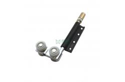 China Black Bi Fold Folding Gate Hinge Door Fixing Hardware Modern Style supplier