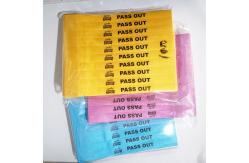 China Waterproof Customize Event Tyvek Paper Wristbands Durable Snap Closure for Easy Control supplier
