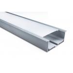 Extruded Aluminum Led Profile For Led Strips Light / Aluminum Tile Trim Profile for sale