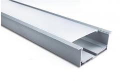China Extruded Aluminum Led Profile For Led Strips Light / Aluminum Tile Trim Profile supplier