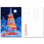 Cartoon Design 3D Lenticular Postcard For Kids CMYK Offset Printing