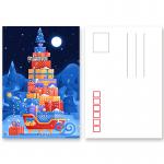 Cartoon Design 3D Lenticular Postcard For Kids CMYK Offset Printing for sale
