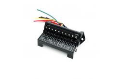 China Car 12V Standard Blade Fuse Holder Box ATC Inline 2 Input 10 Output supplier