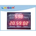 Outdoor Days Hours Minutes Seconds Countdown Timer Led For Countdown / Up for sale