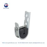 Flexible 10mm HDG Steel Silicone Ruber 12KN J Hook Clamp for sale