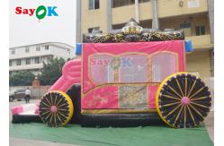 China Princess Inflatable Jumping Castle For Girls Amusement Inflable Bounce House supplier