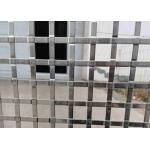2mm Hole 7mm X 1mm Flat Wire Woven Mesh SS304 For Interior Exterior ety for sale