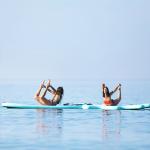 Military Stand Up Paddle Board Inflatable Water Platform Island