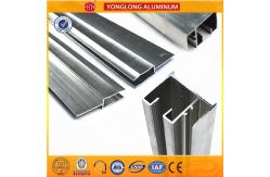 China Anodized Silver 6063 Aluminum Window Frame Profile Corrosion - Resistant supplier