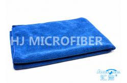 China Professional Royal Blue Window Car Cleaning Cloth / Microfiber Drying Towel For Cars supplier