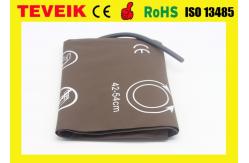 China PU Material Blood Pressure Monitor Cuff Arm Cir 27 - 35cm Single Hose supplier