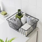 Pantry Welded Collapsible Wire Mesh Basket PVC Coated Save Small Items