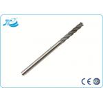 45 Helix And HRC 55 Degree Solid Carbide End Mill , High Performance End Mills for sale