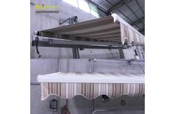 China house balcony remote motor control aluminium retractable awning with high quality frame supplier